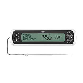 【中古】【輸入品・未使用】OXO Good Grips Chef's Precision Digital Leave-In Thermometer%ｶﾝﾏ% Stainless Steel
