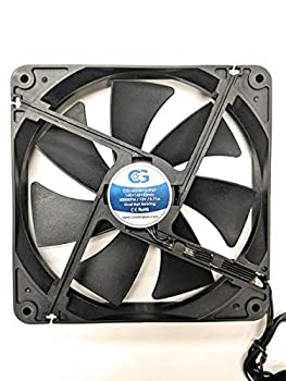 【中古】【輸入品・未使用】Coolerguys 140mm (140x140x25) 高エアフロー防水IP67ファン｜ムジカ＆フェリーチェ店