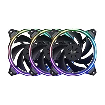 【中古】【インポート品・未当て嵌める】InWin Sirius Loop Addressable RGB Triple Fan Kit 120粍 High Performance Cooling Computer Case Fan Cooling