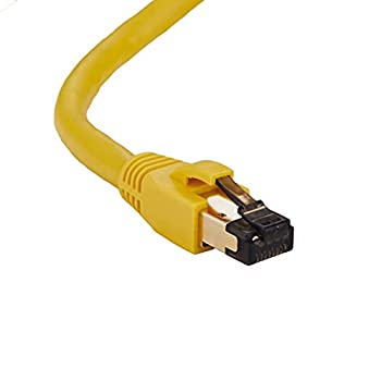 【中古】【輸入品・未使用】Cables Direct Online Cat8 グリーン 10フィート SFTP イーサネット パッチケーブル 26AWG 銅線 フルーク認定ワイヤー