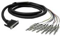 【中古】【輸入品・未使用】HOSA DTP-804 DIGITAL MULTI-TRACK SNAKES COMPATIBLE WITH TASCAM DA-88 AND FOSTEX RD-8; 8 STEREO 1/4 (Metal) TO 25-PIN%ｶﾝﾏ% 4m (13.2 ft.)