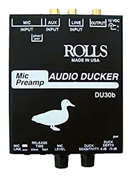【中古】【輸入品・未使用】rolls DU30B Mic Preamp Audio Ducker by rolls｜ムジカ＆フェリーチェ店