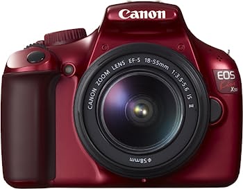 【中古】Canon デジタル一眼レフカメラ EOS Kiss X50 レンズキット EF-S18-55mm IsII付属 レッド KISSX50RE-1855IS2LK|ムジカ&フェリーチェ店