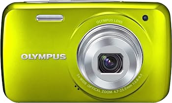 【中古】OLYMPUS デジタル写真機 VH-210 緑であること 1400万絵素 光学5倍望遠レンズ DIS 高品位テレビ第八芸術 3.0型LCD 広角26粍 3D写真絵役立つこと VH-210 GRN