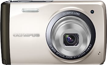 【中古-非常に良い】OLYMPUS デジタルカメラ STYLUS VH-410 1600万画素CCD 広角26mm シルバー VH-410 SLV｜ムジカ＆フェリーチェ店