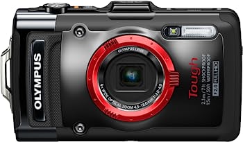 【中古-人並み外れたに似つかわしい】OLYMPUS デジタル写真機 STYLUS TG-2 1200万絵素CMOS 15m雨合羽 100kgf耐荷重 黒いこと TG-2 BLK