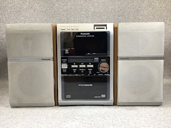【中古-非常に良い】Panasonic パナソニック SC-PM710SD-S SDステレオシステム (CD/MD/SD/カセット/AM/FMラジオコンポ)(本体SA-PM710SDとスピーカーSB-PM710|ムジカ&フェリーチェ店