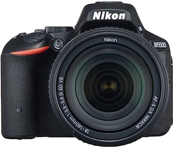 【中古-非常に良い】Nikon デジタル一眼レフカメラ D5500 18-140 VR レンズキット ブラック 2416万画素 3.2型液晶 タッチパネル D5500LK18-140BK