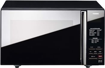 【未使用】ツインバード 電子レンジ レンジ 20L フラットテーブル 消音 ブラック DR-D269B