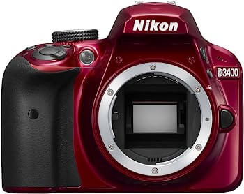 【中古-非常に良い】Nikon デジタル一眼レフカメラ D3400 ボディー レッド D3400RD