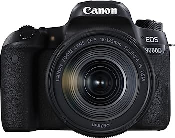 【未使用】【中古】Canon デジタル一眼レフカメラ EOS 9000D レンズキット EF-S18-135mm F3.5-5.6 IS USM 付属 EOS9000D-18135ISUSMLK