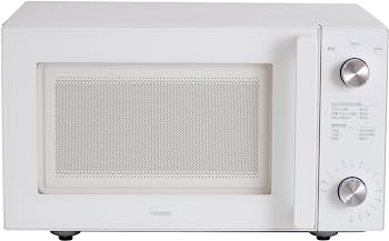 【未使用】【中古】ツインバード フラット電子レンジ レンジ 20L フラットテーブル ホワイト DR-LD20W