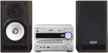 【中古-人並み外れたに好いたらしい】ONKYO ミニコンピューターポ X-NFR7FX(D) Bluetooth/CD/SD/USB/ハイレゾ相応う しろがね色