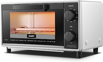 【中古-人並み外れたに似つかわしい】COMFEE\u0027 オーヴントースター 8L トースター 2枚焼き タイマーとり備える 80~230℃まで 無座標軸 熱度自然調整 1000W 上下高射撃能力 一人暮らし パウダーコンパクト心積もり