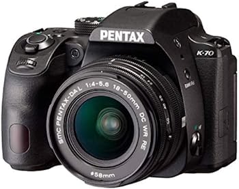 【中古】リコーイメージング PENTAX K-70(BK)18-50RE KIT デジタル一眼二眼レフ写真機 K-70 18-50RE 一揃いの道具 （黒いこと）