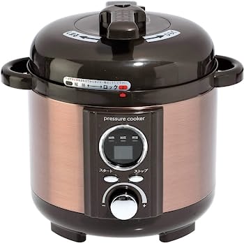 【未使用】【中古】LIVCETRA (リブセトラ) 電気圧力鍋 【 LPC-T12/T 】 ブラウン