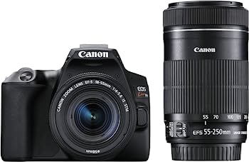【中古-人並み外れたに好いたらしい】Canon デジタル一眼二眼レフ写真機 EOS Kiss X10 ダブルズームキット 黒いこと EOSKISSX10BK-WKIT