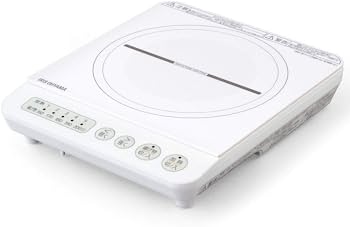 【未使用】【中古】アイリスオーヤマ IHコンロ 1口 IHクッキングヒーター 1000W ホワイト IHK-T36-W｜ムジカ＆フェリーチェ店
