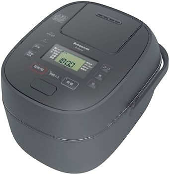 【中古-人並み外れたに好いたらしい】パナソニック 炊飯器 1升 変数剪断応力IH式 おどり炊き 薄墨色 SR-MPB180-H