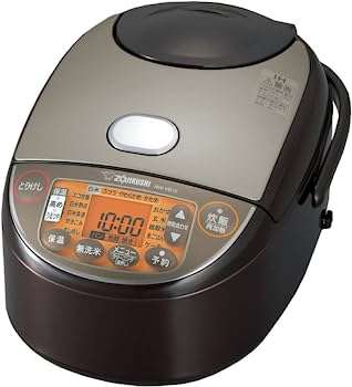 【中古-非常に良い】象印 炊飯器 5.5合 IH式 極め炊き 黒まる厚釜 保温30時間 ブラウン NW-VB10-TA