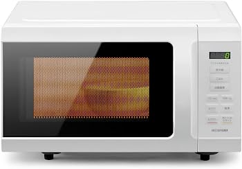 【未使用】【中古】アイリスオーヤマ 電子レンジ 18L フラットテーブル ヘルツフリー 単機能 全国対応 IMB-F186-W ホワイト