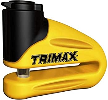 【中古】【輸入品・未使用】Trimax T665LY Yellow Hardened Metal Disc Lock 10mm Pin｜ムジカ＆フェリーチェ店
