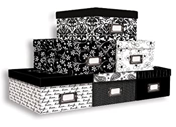 【中古】【輸入品・未使用】パイオニアブラック&ホワイトフォトストレージbox-six Assorted Designs ブラック PB1BW 15,104円