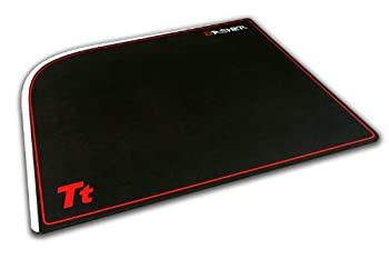 【中古】【輸入品・未使用】Thermaltake Tt Esports Dasher 15.75インチ x 12.6インチ 半粗目テクスチャ織り表面 ゲーミングマウスパッド EMP0001SLS