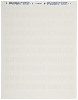 【中古】【インポート品・未当て嵌める】Brady LAT-48-361-1 0.5 Width x 1 Height%ｶﾝﾏ% B-361B Self-Laminating Polyester%ｶﾝﾏ% Matte Finish White/Translucent Laser Printable Label