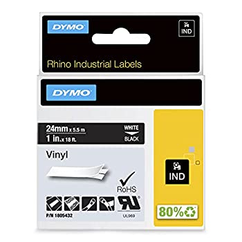 【中古】【インポート品・未当て嵌める】Dymo 1805432 Ribbon%ｶﾝﾏ% 24mmx5%ｶﾝﾏ%5m