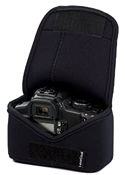 【中古】【インポート品・未当て嵌める】LensCoat BodyBag コンパクトネオプレン保護することカメラボディバッグケース(黒いこと)