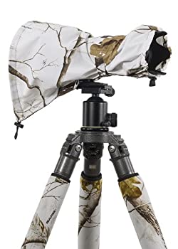 【中古】【輸入品・未使用】LensCoat LCRSMSN RainCoat RSカメラ用レンズ、ミディアム（Realtree AP Snow）