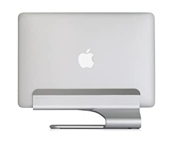 【中古】【インポート品・未当て嵌める】Rain Design 10037 mTower MacBook ProおよびMacBook Air用、縦型ノートパソコンスタンド （しろがね色）