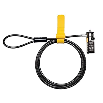 【中古】【輸入品・未使用】Kensington Combination Laptop Lock - Security cable lock - gray - 6 ft