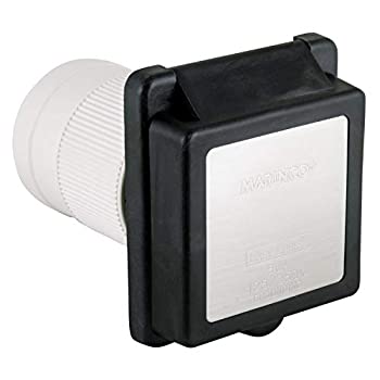 【中古】【輸入品・未使用】Marinco 6353ELRV. Black 50 Amp Standard Power Inlet by Marinco