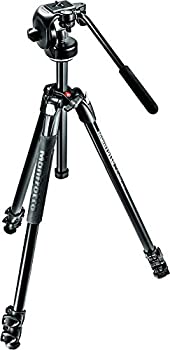 【中古】【インポート品・未当てはめる】Manfrotto マンフロット 写真器 三脚架 MK290XTA3-2WUS 290 Xtra Fluid Video Head Kit (Black) 黒
