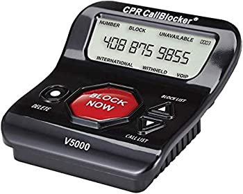 【中古】【輸入品・未使用】CPR Call Blocker V2000-2000人の詐欺番号で事前にプログラム済み、さらに1500の数字をボタンに触れるだけでブロックする機能があります。 発信