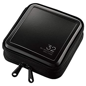 【中古】【輸入品・未使用】エレコム DVD BD CDケース セミハード 32枚収納 ブラック CCD-HB32BK