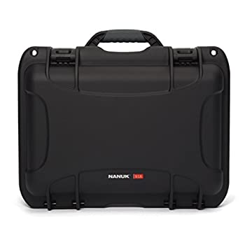 【中古】【インポート品・未当て嵌める】Nanuk 918 雨合羽捉え所のない持ちはこび容れもの 空 - ポリプロピレン - 黒いこと その他-家電