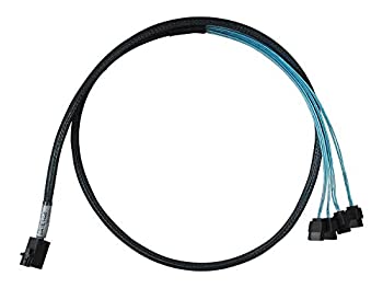 【中古】【輸入品・未使用】HighPoint(ハイポイント) 変換ケーブル 1メートル SFF-8643 to コントローラー & 4 x SATA to 4 x SATA ドライブケーブル 8643-4SATA-1M 11,999円