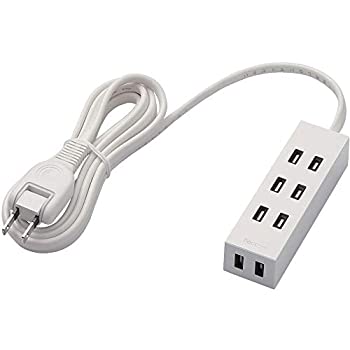 【中古】【輸入品・未使用】エレコム 電源タップ ホコリシャッター付 耐熱素材使用 flecc barra 4個口 2.0m ホワイト T-NFL01-2420WH 12,000円
