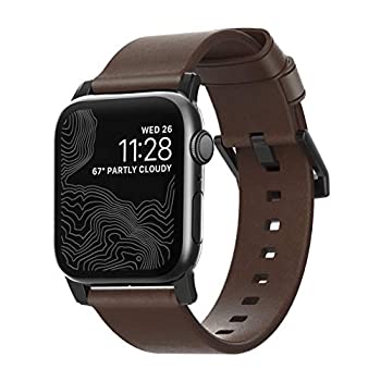 【中古】【輸入品・未使用】NOMAD MODERN STRAP ノマド モダン ストラップ 42mm (ブラック)