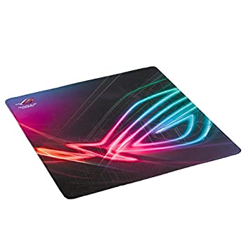 【中古】【輸入品・未使用】ASUS ROG Strix Edge 縦型 ゲーミング マウスパッド (アンチフレッチステッチ 滑り止め ベース)|ムジカ&フェリーチェ店