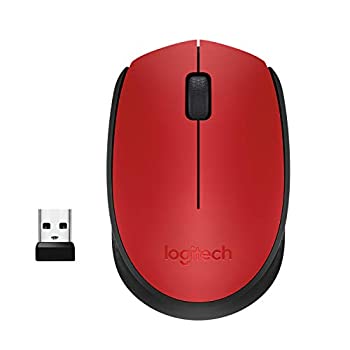 【中古】【インポート品・未当て嵌める】Logitech M170 Red Clamshell Mouse