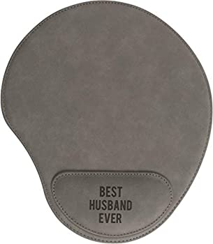 【中古】【インポート品・未当てはめる】Pavilion ? Best Husband Ever薄墨色座蒲団手関節サポートマウスパッド