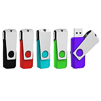 【中古】【輸入品・未使用】aiibe USB 3.0フラッシュドライブ32?GBストレージメモリスティック親指ドライブミックスカラー:ブラックレッドシアングリーンパープル)