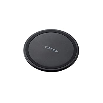 【中古】【インポート品・未当て嵌める】エレコム W-QA03BK Qi判定基準相応う無線電話申し受ける器/5W/薄型/卓上/黒いこと バッテリー・充電器-スマートフォン・タブレット-ワイヤレス充電器