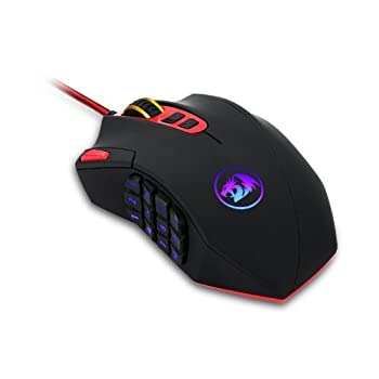 【中古】【輸入品・未使用】Redragon M901 Gaming Mouse Wired%ｶﾝﾏ% [Programmable] MMO RGB LED Mice%ｶﾝﾏ% 24000 DPI%ｶﾝﾏ% Optical High Precision Sensor%ｶﾝﾏ% Weight Tun