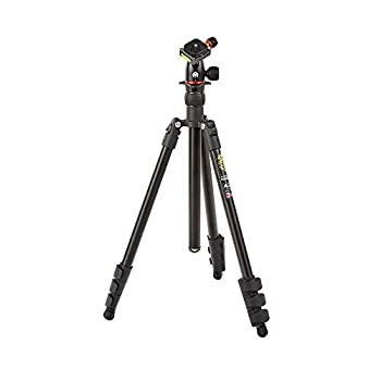【中古】【輸入品・未使用】3レギンス シンク パテ 64インチ マグネシウム 合金 三脚 エアヒード ミニ (マットブラック)