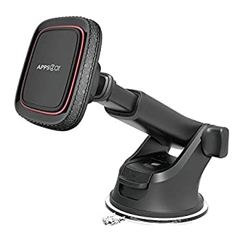 【中古】【輸入品・未使用】APPS2Car マグネット式携帯電話 カーマウント あらゆる車種に対応 ダッシュボード フロントガラス 工業用強度 吸盤 車載携帯電話 マウントホルダ